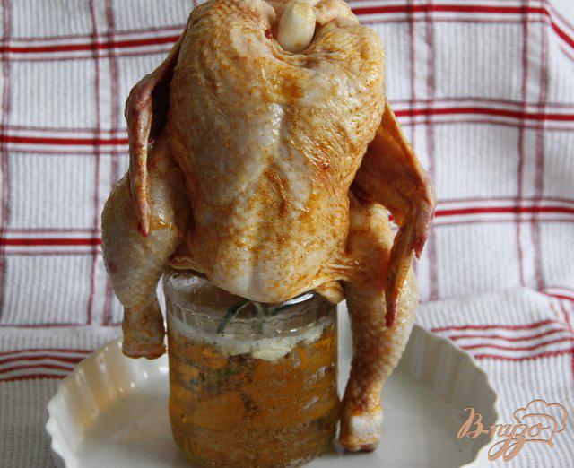 Фото приготовление рецепта: Цыпленок «Под хмельком» шаг №3