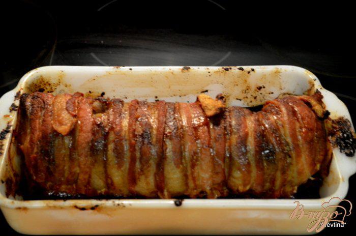Фото приготовление рецепта: Свинина со специями в беконе шаг №3