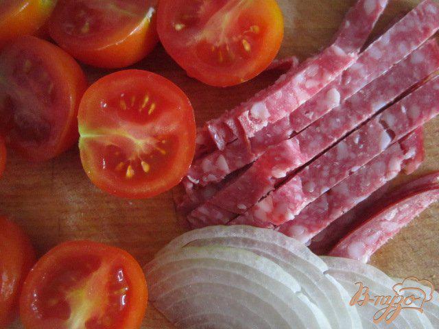 Фото приготовление рецепта: Сборный салат для пикника шаг №2