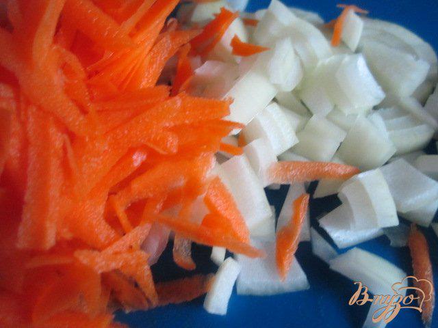 Фото приготовление рецепта: Филе скумбрии с овощным пюре шаг №1