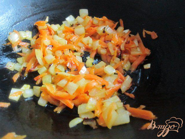 Фото приготовление рецепта: Филе скумбрии с овощным пюре шаг №2