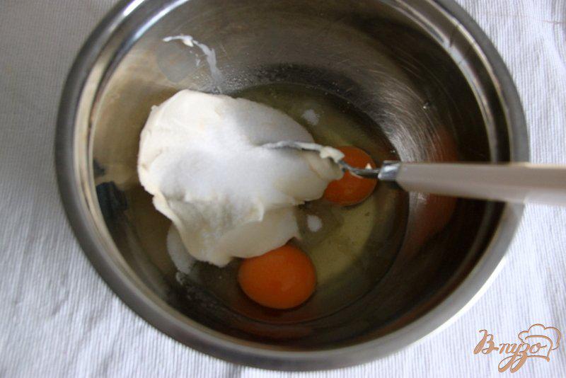 Фото приготовление рецепта: Запеканка из пшена с персиками шаг №2