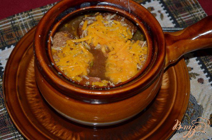 Фото приготовление рецепта: Луковый суп с богатым вкусом шаг №4