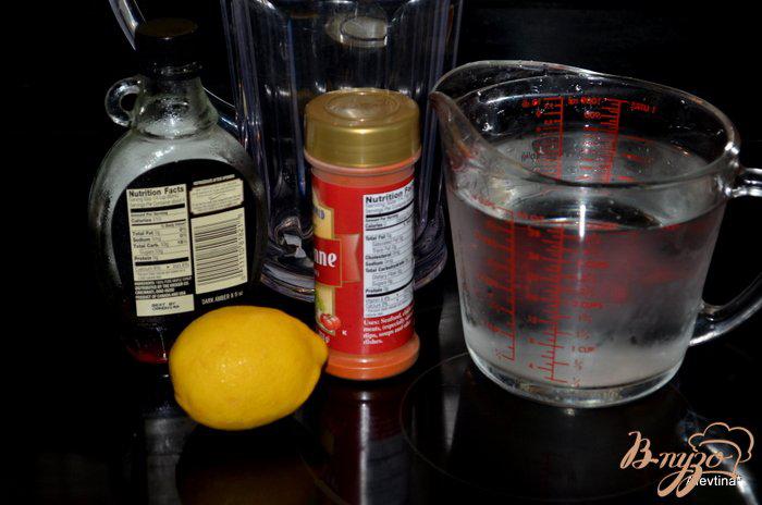 Фото приготовление рецепта: Диетический лимонад шаг №1