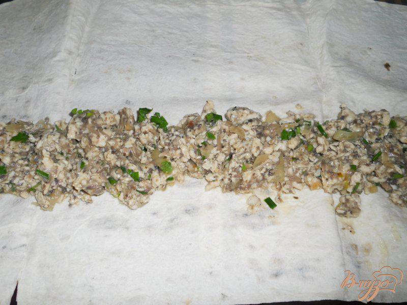 Фото приготовление рецепта: Заливной пирог из лаваша шаг №3