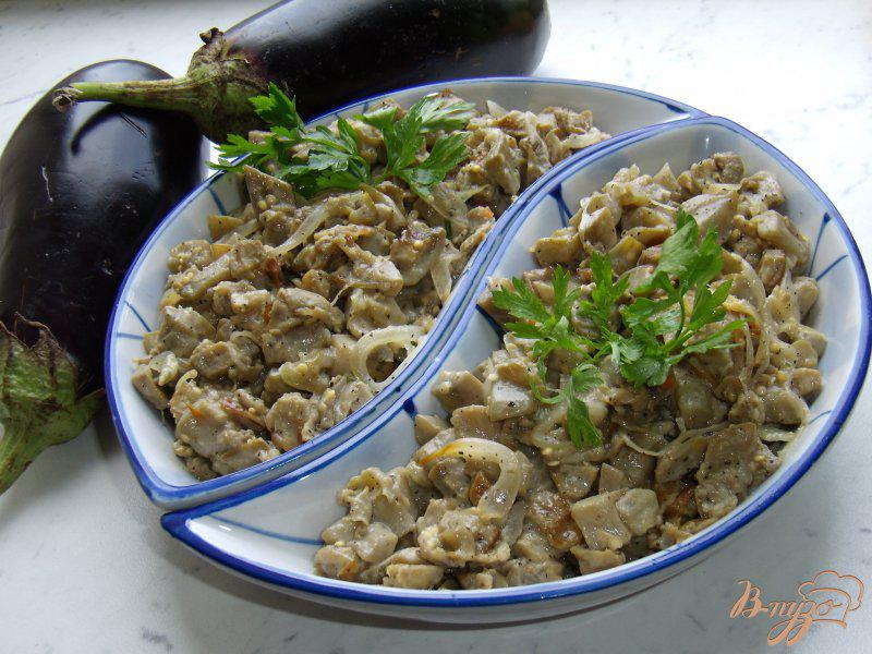 Фото приготовление рецепта: Салат «Ложный гриб» шаг №8