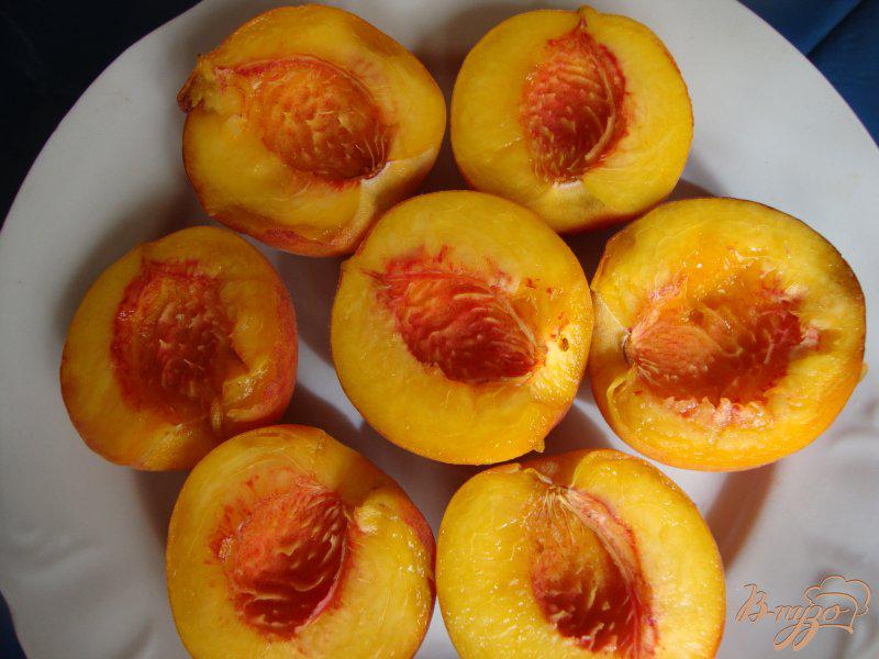 Фото приготовление рецепта: Персиковый   десерт шаг №1