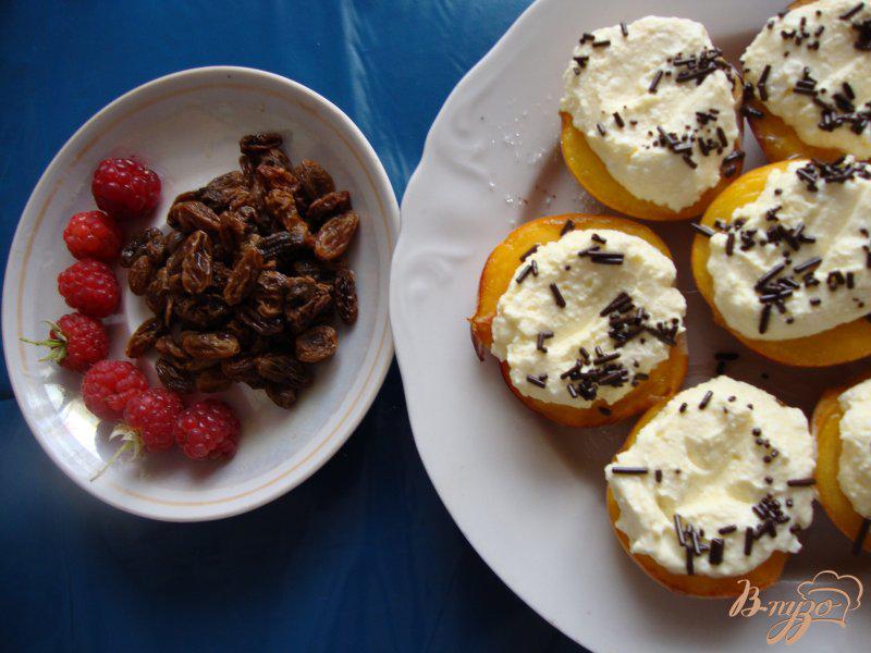 Фото приготовление рецепта: Персиковый   десерт шаг №4