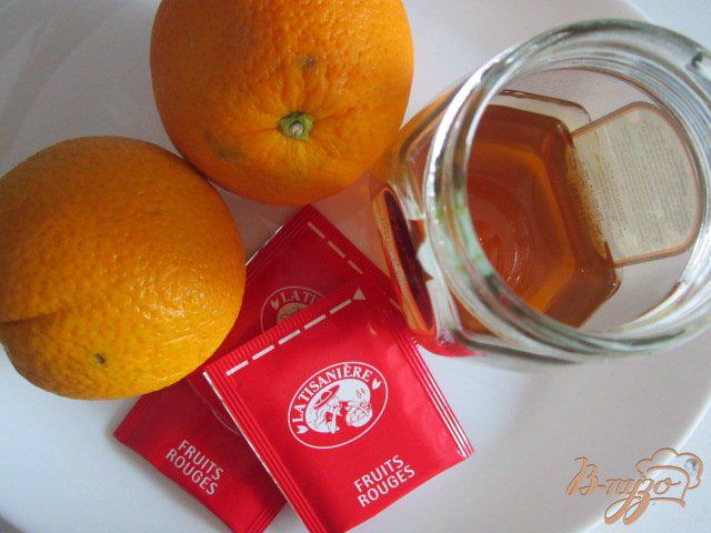 Фото приготовление рецепта: Чайная настойка с апельсиновым соком шаг №1