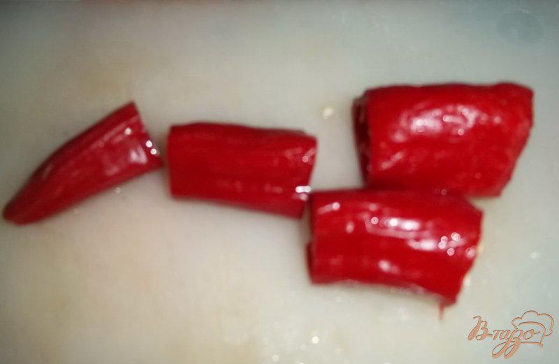 Фото приготовление рецепта: Баклажаны в томатном соусе по-армянски шаг №4
