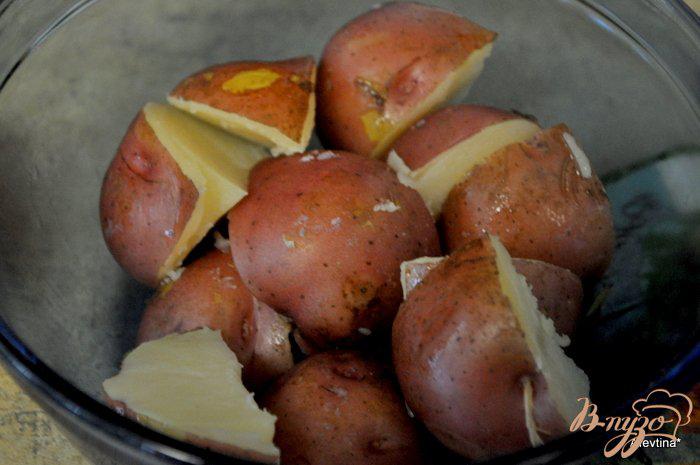 Фото приготовление рецепта: Картофельный салат с горчицей шаг №1