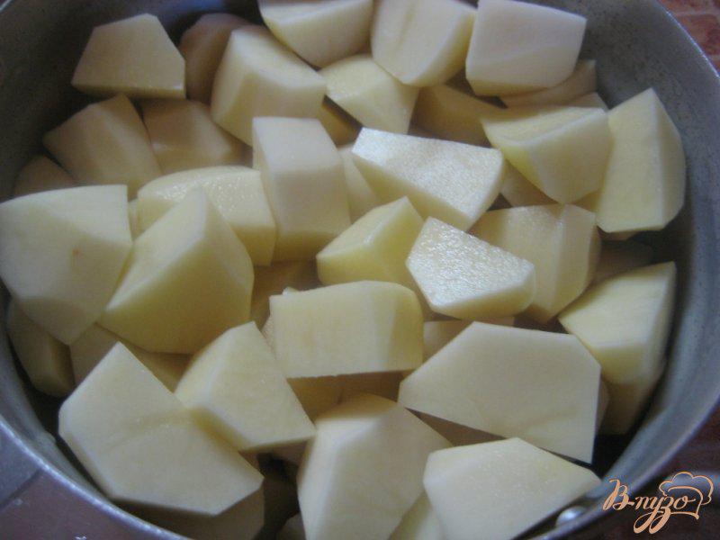 Фото приготовление рецепта: Картошка с тушенкой шаг №1