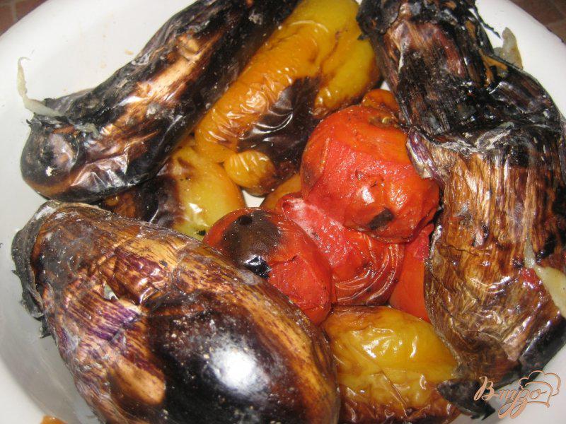 Фото приготовление рецепта: Овощи на мангале шаг №4