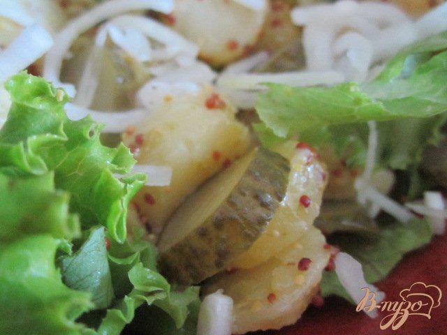 Фото приготовление рецепта: Салат с сардинами шаг №5