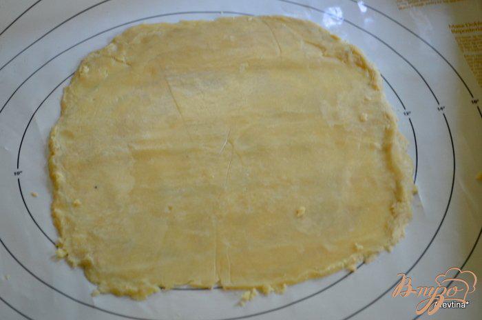 Фото приготовление рецепта: Фруктовый пирог с ванильным пудингом шаг №1