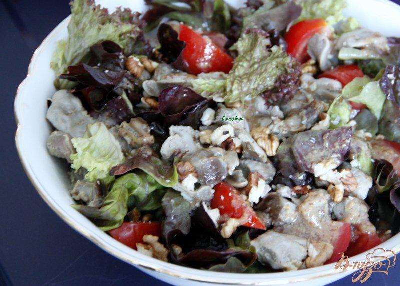 Фото приготовление рецепта: Перигорский салат. Salade perigourdine. шаг №4