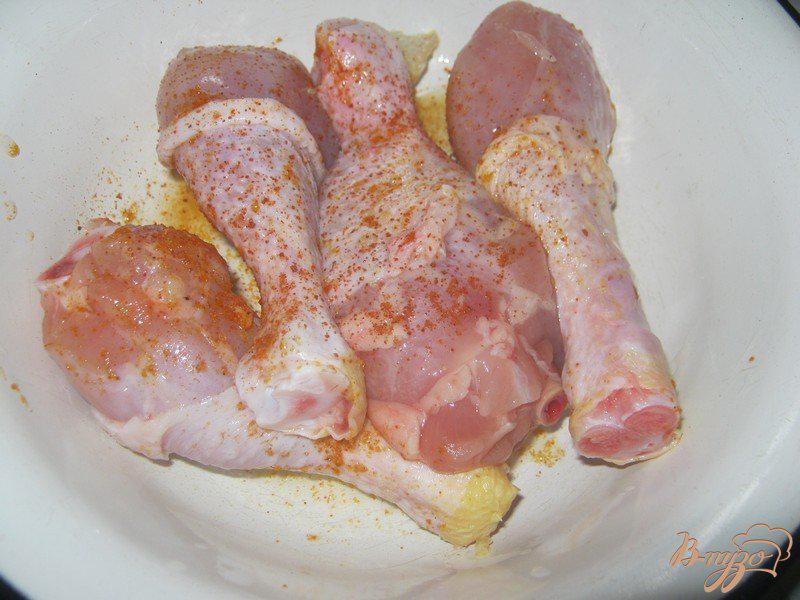 Фото приготовление рецепта: Пикантные куриные ножки шаг №2