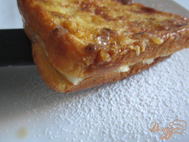Фото приготовление рецепта: Французский тост шаг №7