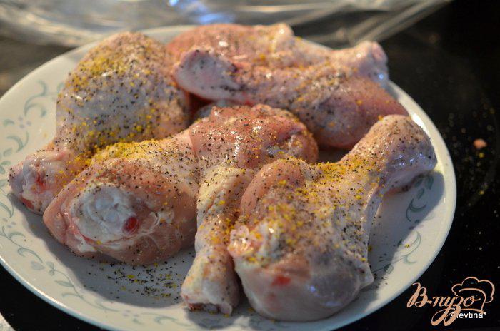 Фото приготовление рецепта: Курица с овощами в пакете шаг №1