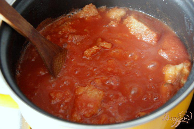 Фото приготовление рецепта: Тосканский густой суп «Pappa al pomodoro» шаг №4