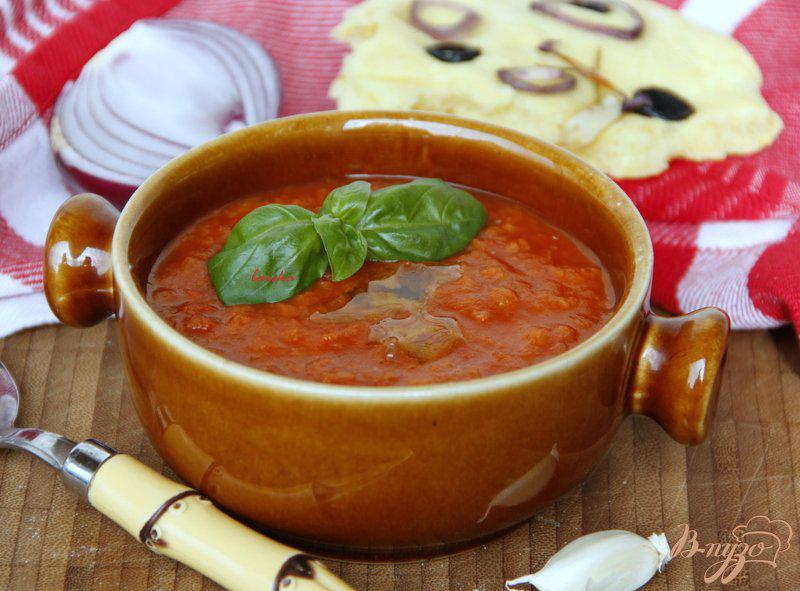 Фото приготовление рецепта: Тосканский густой суп «Pappa al pomodoro» шаг №5