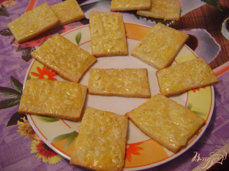 Фото приготовление рецепта: Печенье с сырным вкусом шаг №10