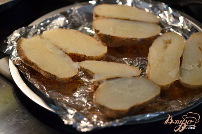 Фото приготовление рецепта: Слоппи запеченный картофель шаг №4