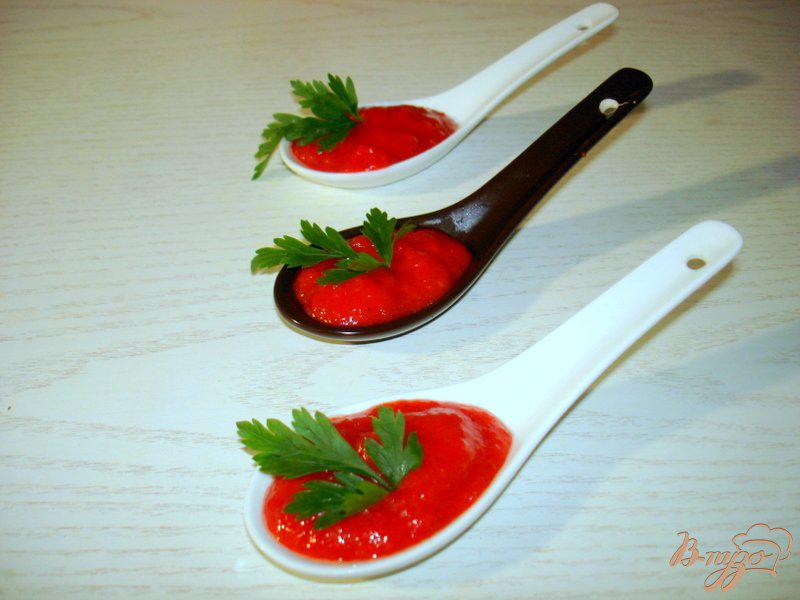 Фото приготовление рецепта: Соус острый из помидоров и перца шаг №9