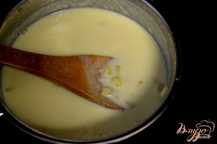 Фото приготовление рецепта: Кукурузное мороженое шаг №3