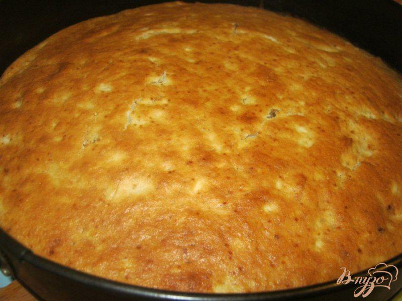 Фото приготовление рецепта: Пирог «Неженка» с яблочным пюре шаг №5