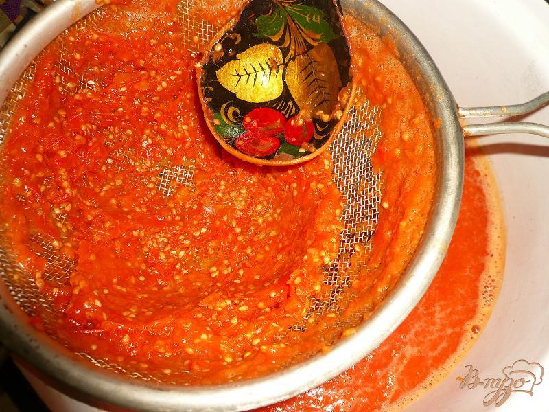 Фото приготовление рецепта: Домашний томатный соус к спагетти и пицце шаг №5