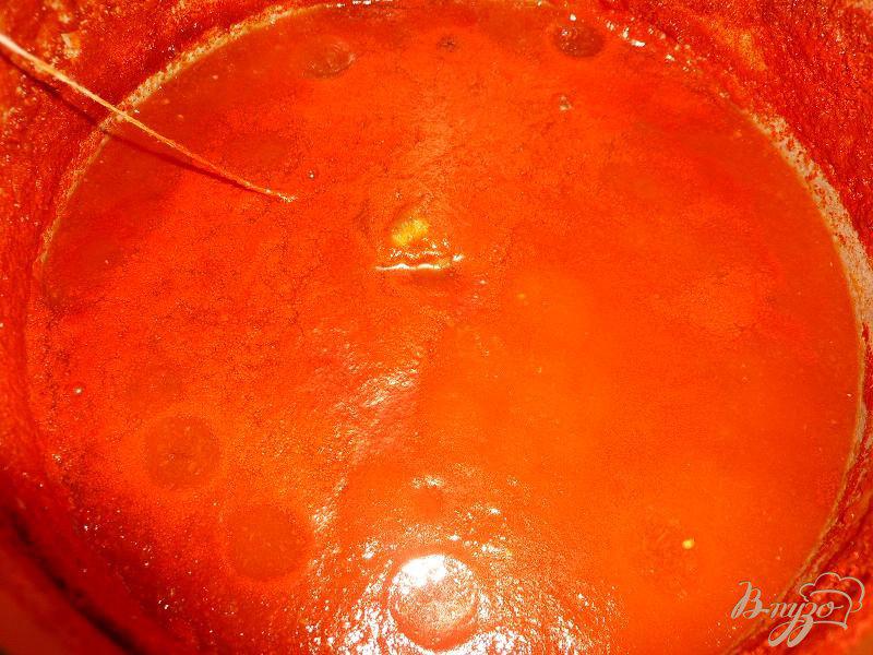 Фото приготовление рецепта: Домашний томатный соус к спагетти и пицце шаг №9