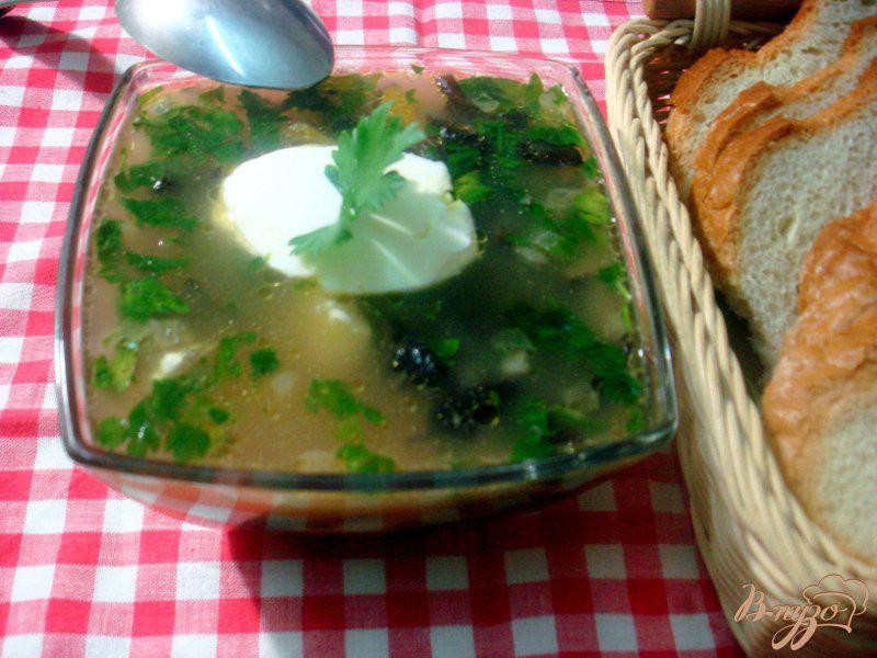 Фото приготовление рецепта: Суп грибной с опятами шаг №5