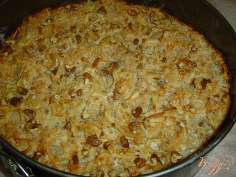 Фото приготовление рецепта: Яблочный пирог болгарский шаг №8