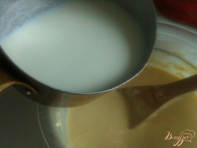 Фото приготовление рецепта: Заварные блинчики на молоке шаг №2