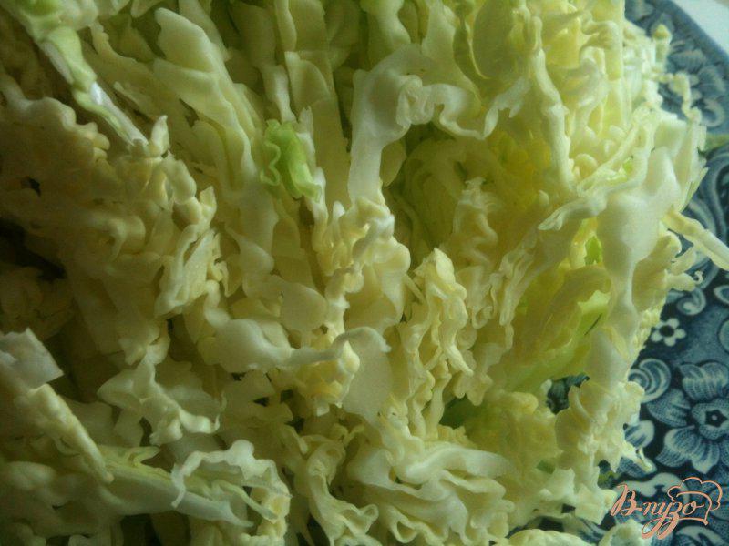 Фото приготовление рецепта: Суп из савойской капусты с белой фасолью шаг №4