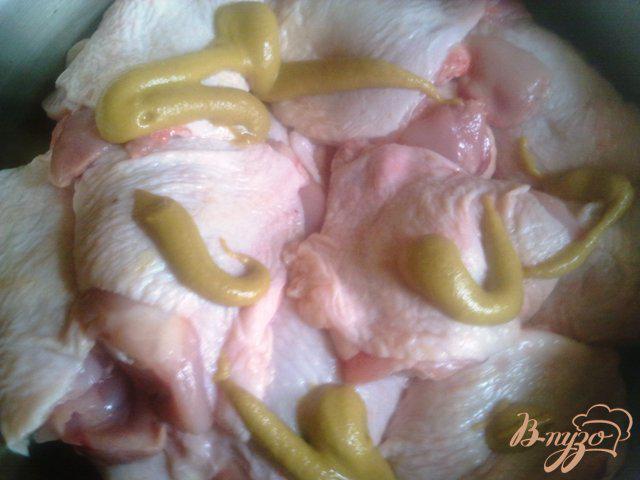Фото приготовление рецепта: Куриные бедра в маринаде шаг №2