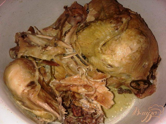 Фото приготовление рецепта: Галантин из говядины и курицы шаг №3