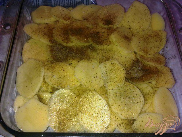 Фото приготовление рецепта: Картофельный гратен шаг №4