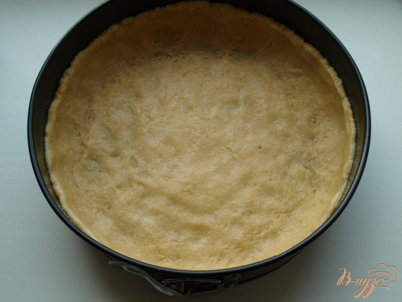 Фото приготовление рецепта: Творожный пирог с абрикосами «Жирафик» шаг №5