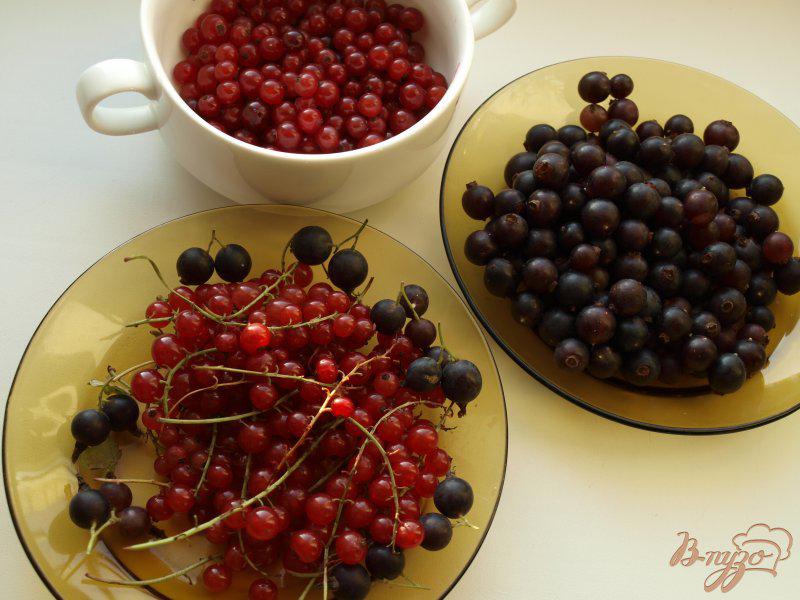 Фото приготовление рецепта: Смородиновый торт «Красное и чёрное» шаг №3