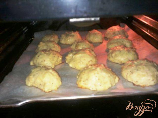Фото приготовление рецепта: Заварное  печенье с творогом шаг №5