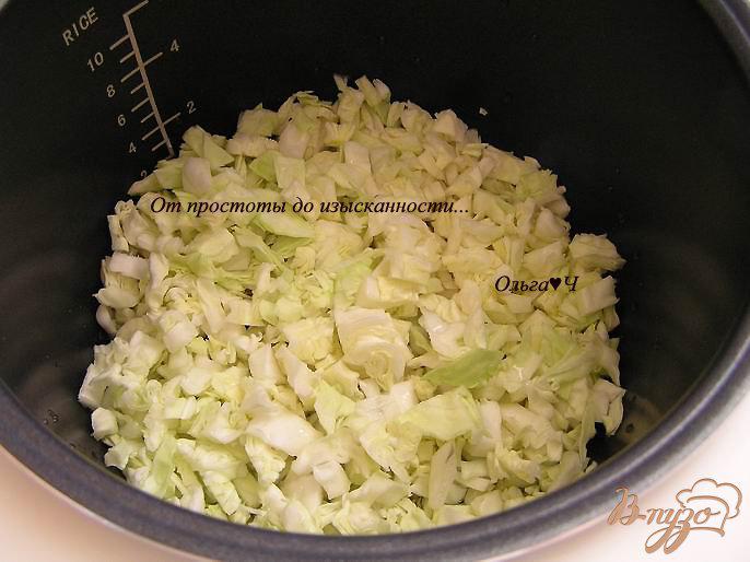 Фото приготовление рецепта: Тушеная капуста с двумя видами чечевицы и орегано шаг №1