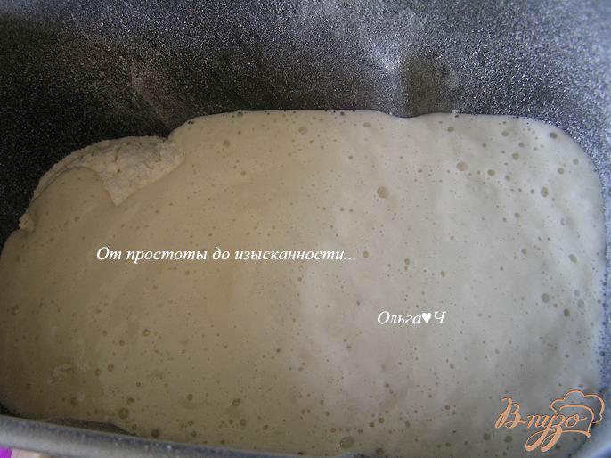 Фото приготовление рецепта: Хлеб с овсяными хлопьями и тыквенными семечками шаг №3