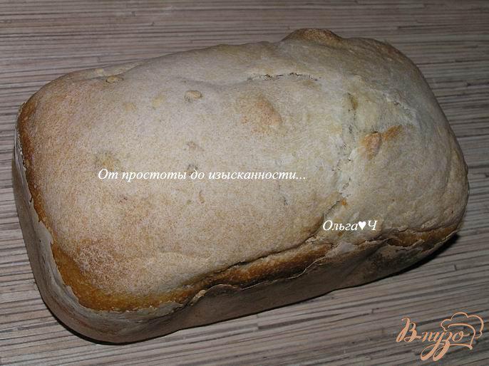 Фото приготовление рецепта: Хлеб с овсяными хлопьями и тыквенными семечками шаг №4