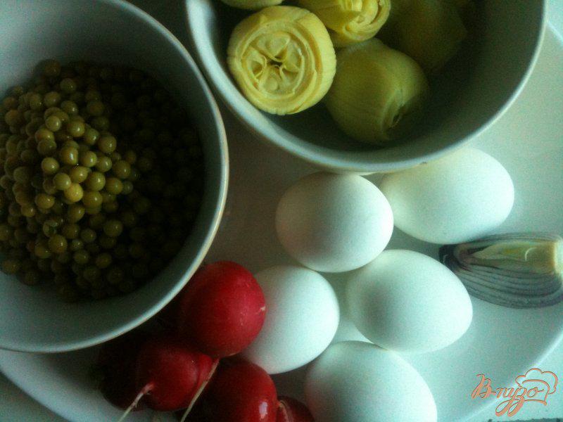 Фото приготовление рецепта: Салат из артишоков шаг №1