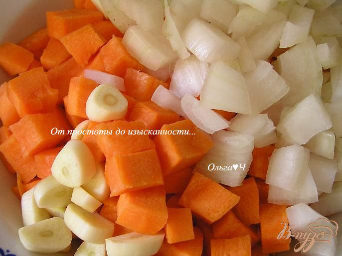 Фото приготовление рецепта: Жаркое с овощами в мультиварке шаг №2