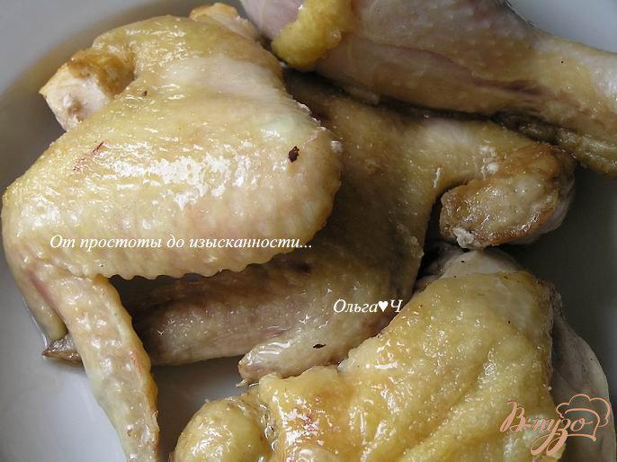 Фото приготовление рецепта: Курица в сливочном соусе с грибами шаг №1