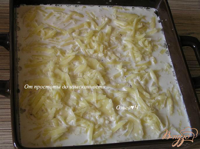 Фото приготовление рецепта: Картофельный гратен Дофинуа шаг №4