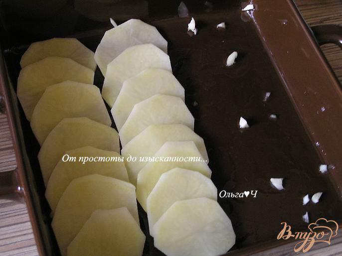 Фото приготовление рецепта: Картофельный гратен Дофинуа шаг №2
